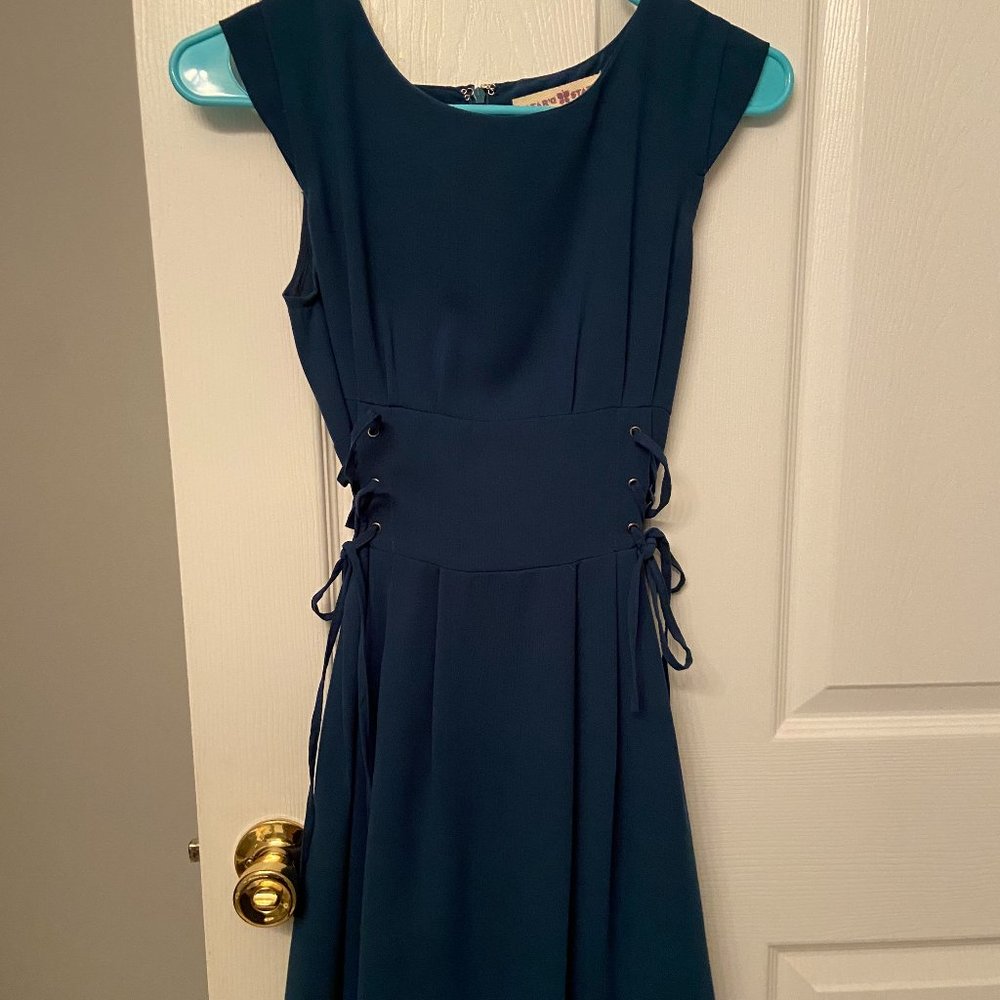 Blue/Green Dress